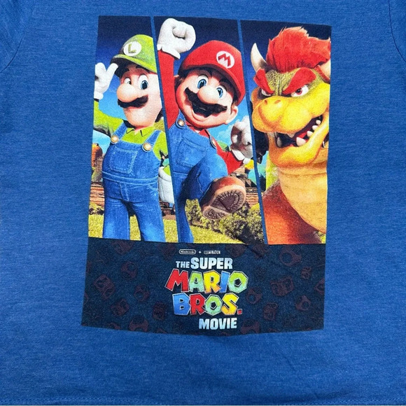Nintendo The Super Mario Brothers Movie Blue Size 5 - Picture 6 of 16